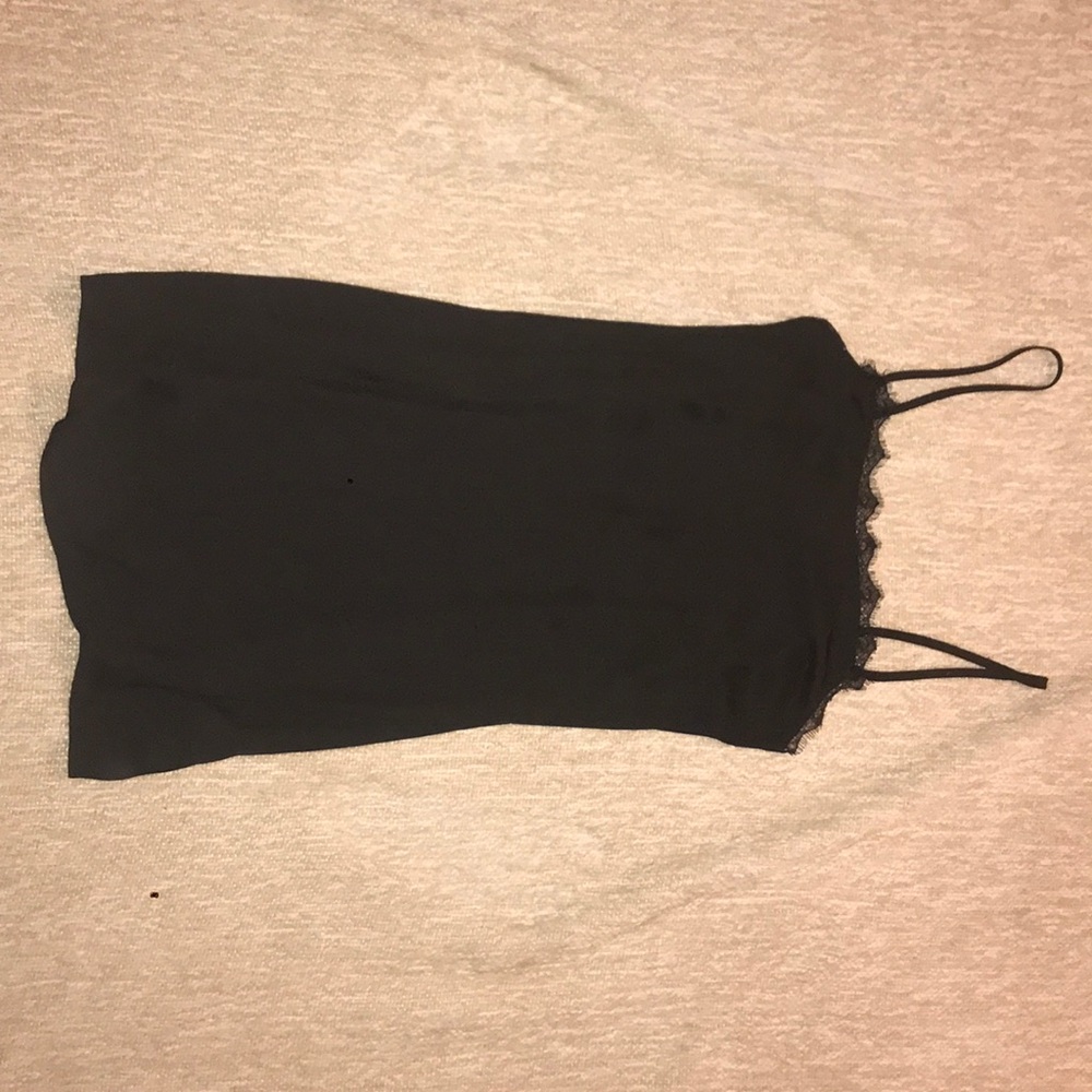 Black Silk Slip